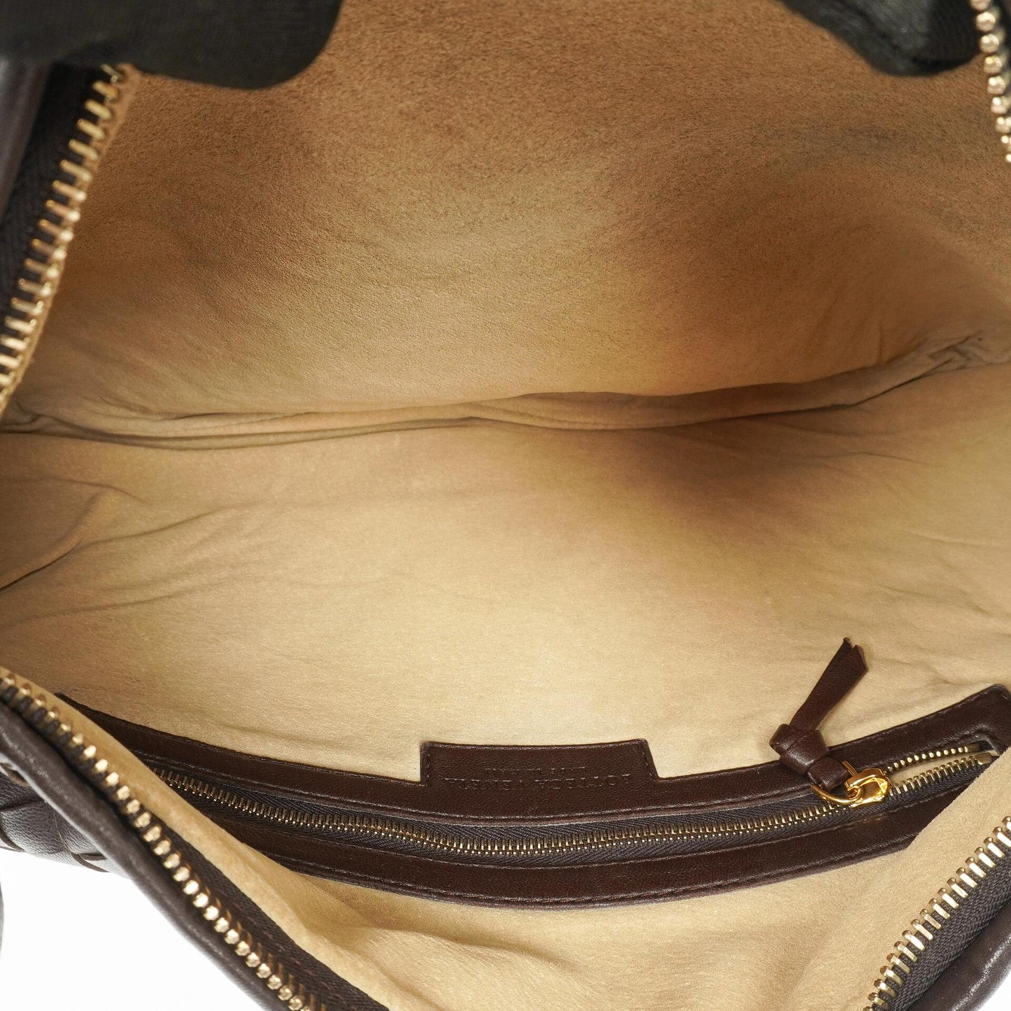 Bottega Veneta Nappa Intrecciato Mittelgroße Veneta Hobo Braun