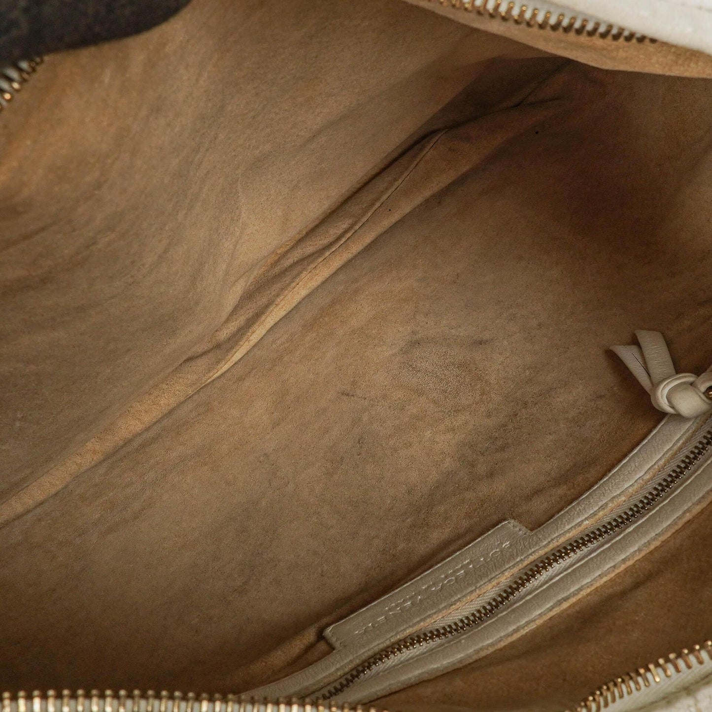 Bottega Veneta Medium Veneta Hobo aus weißem Nappa Intrecciato
