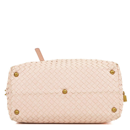 Bottega Veneta Montaigne Lotus Tasche aus Nappa Intrecciato