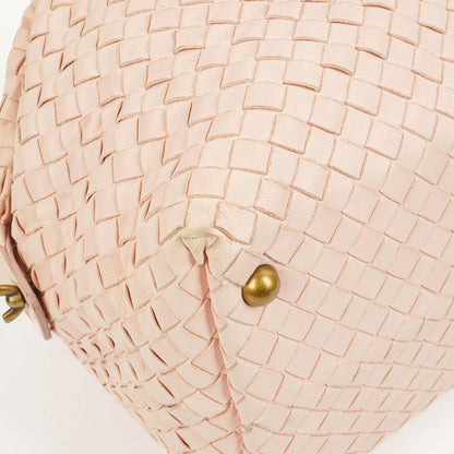 Bottega Veneta Montaigne Lotus Tasche aus Nappa Intrecciato