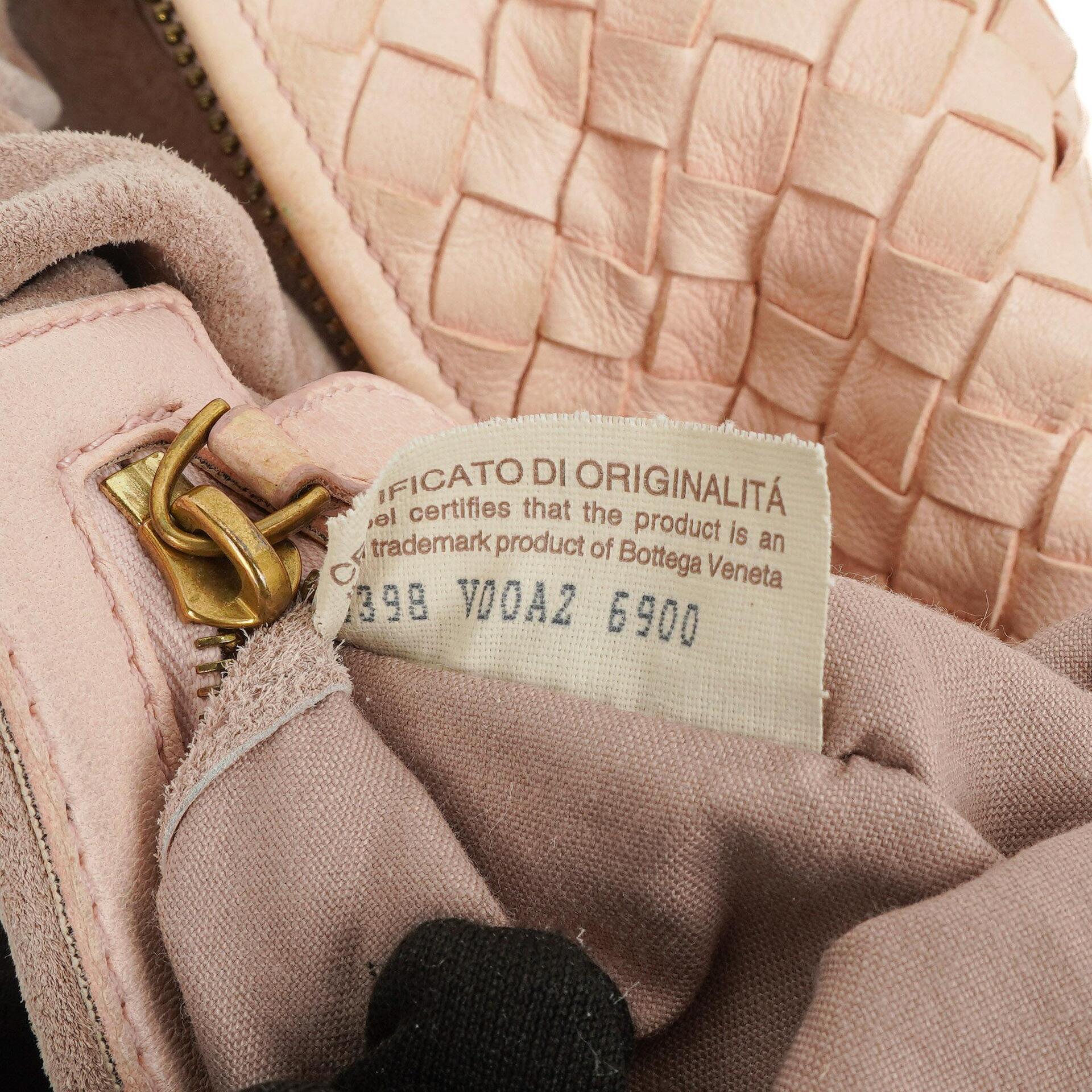 Bottega Veneta Montaigne Lotus Tasche aus Nappa Intrecciato