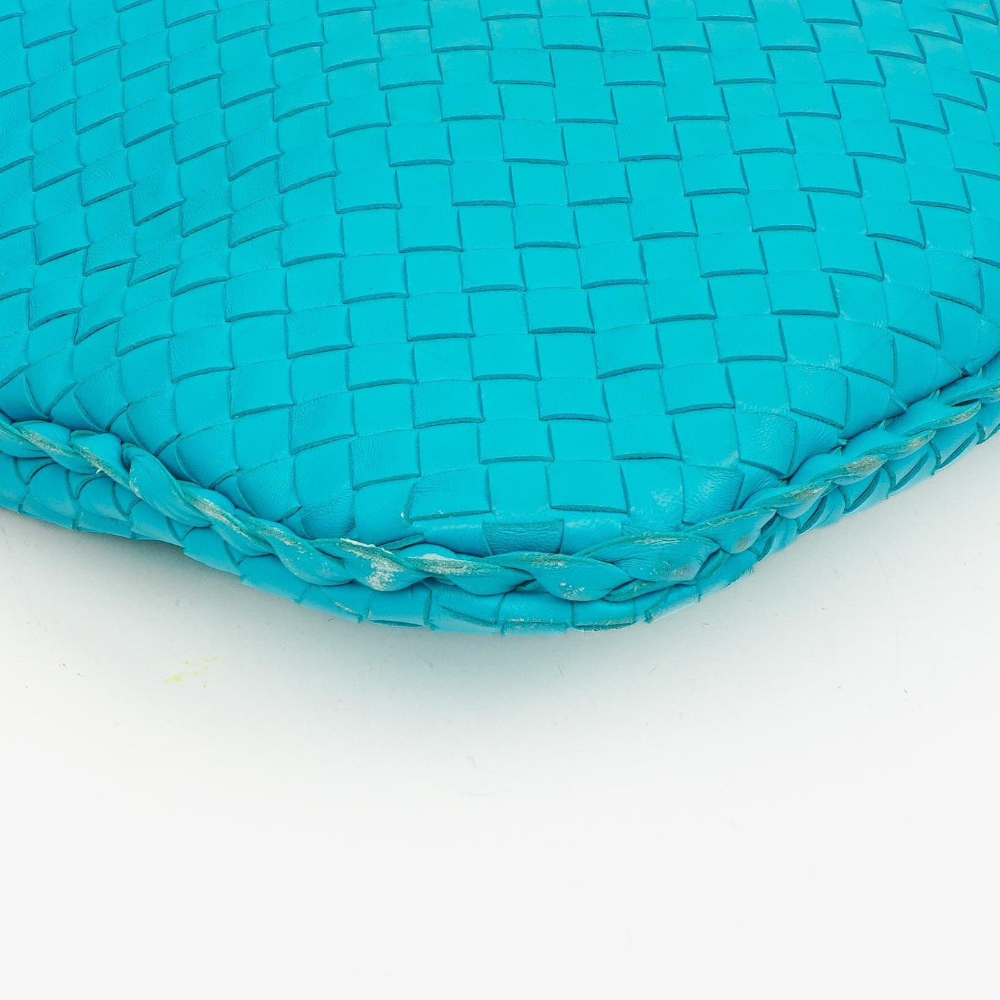 Bottega Veneta Nappa Intrecciato Türkis Veneta Große Hobo-Tasche
