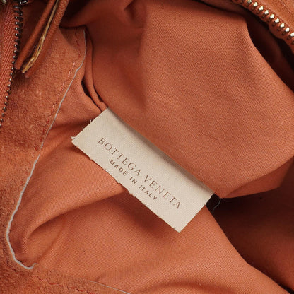 Bottega Veneta Veneta Hobo Tasche Groß aus pfirsichfarbenem Nappa Intrecciato