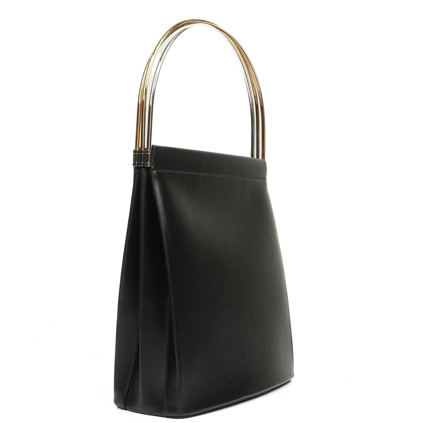 Cartier Trinity Tasche aus schwarzem Leder