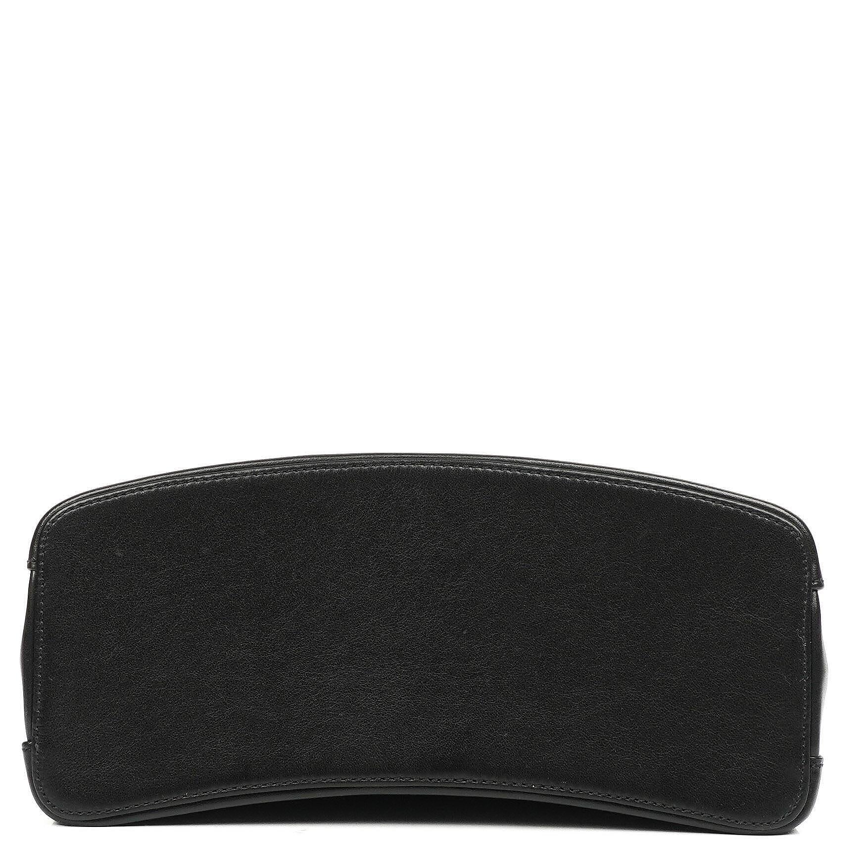 Cartier Trinity Tasche aus schwarzem Leder