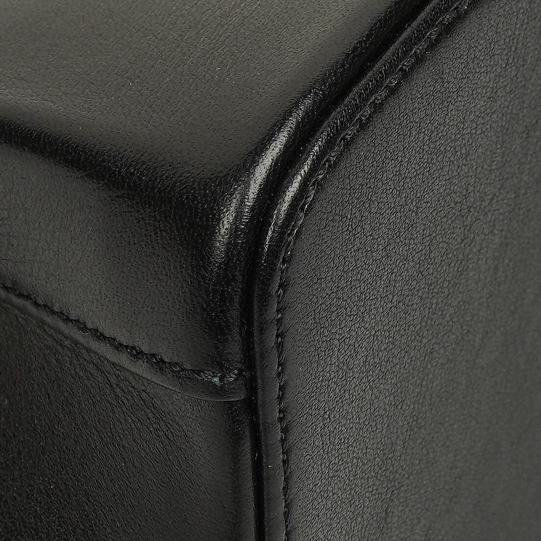 Cartier Trinity Tasche aus schwarzem Leder