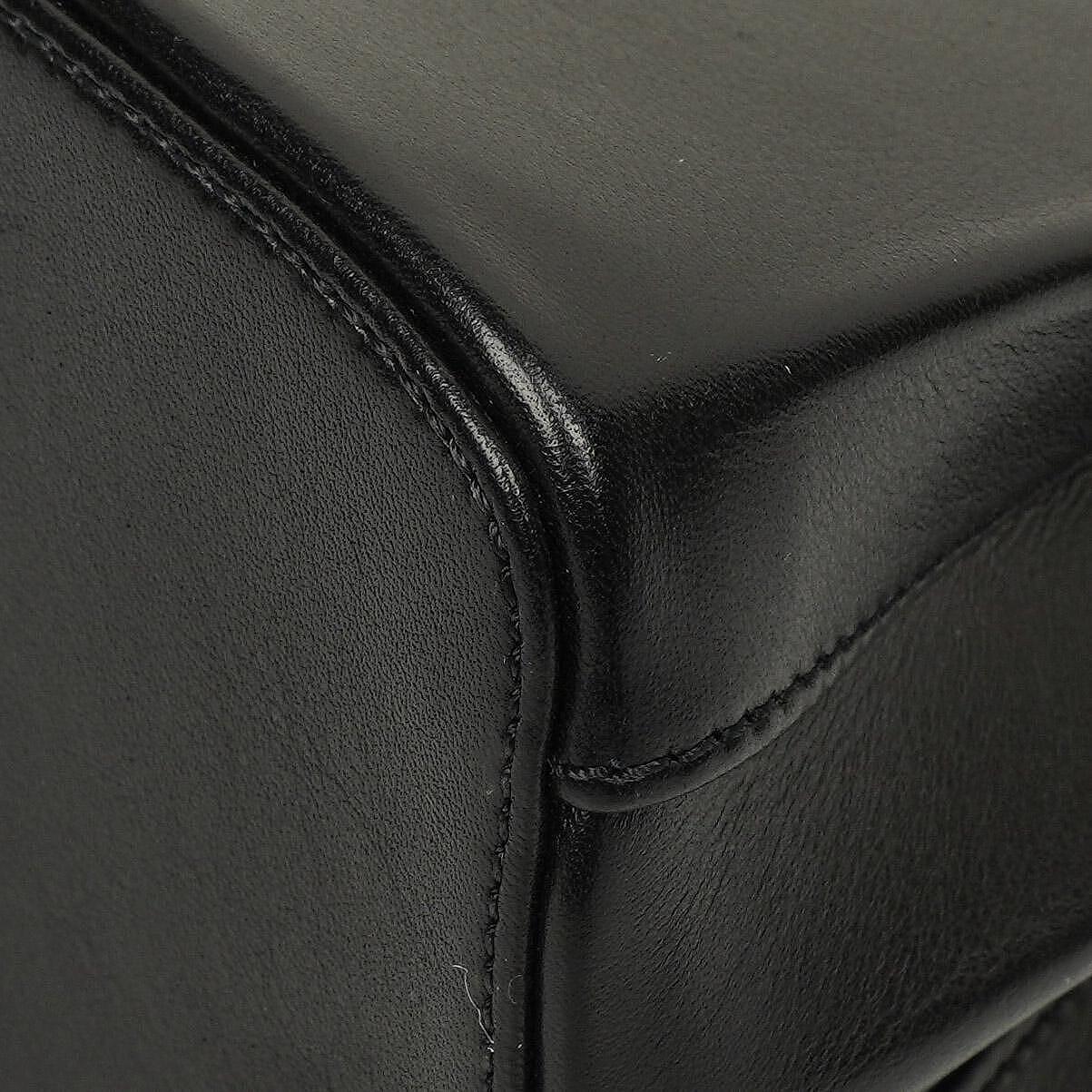 Cartier Trinity Tasche aus schwarzem Leder