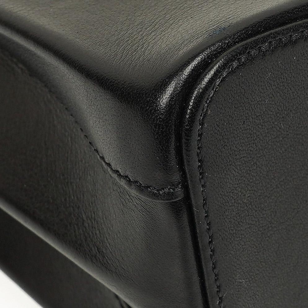 Cartier Trinity Tasche aus schwarzem Leder