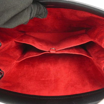 Cartier Trinity Tasche aus schwarzem Leder