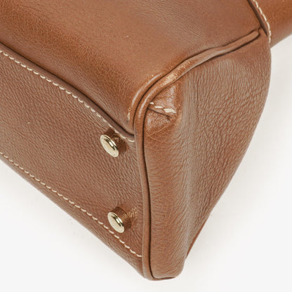 Cartier Marcello de Cartier Handtasche aus braunem Leder