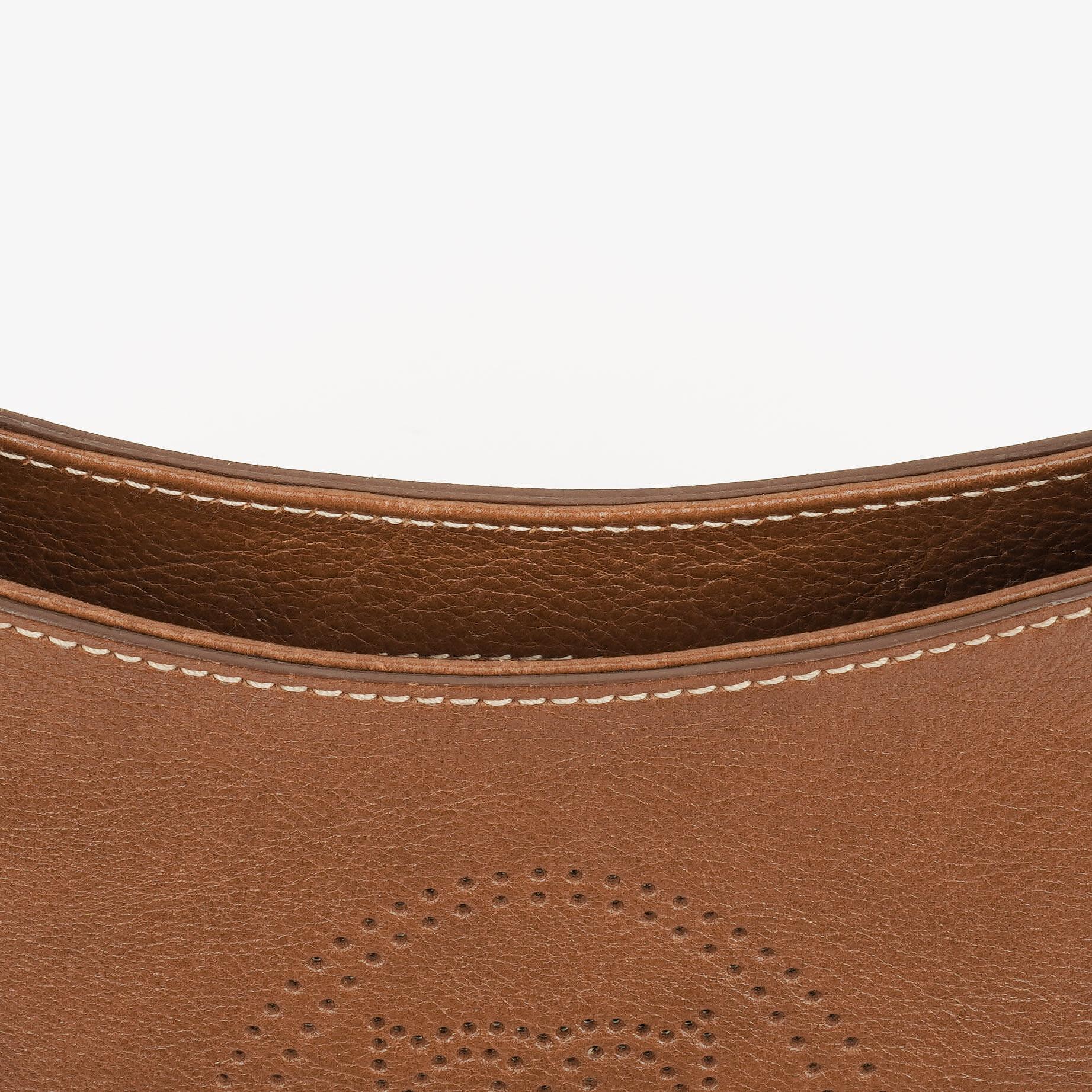 Cartier Marcello de Cartier Handtasche aus braunem Leder