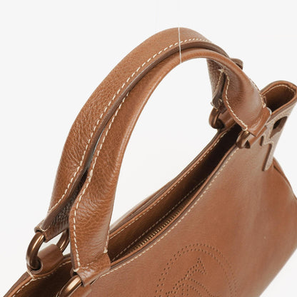 Cartier Marcello de Cartier Handtasche aus braunem Leder
