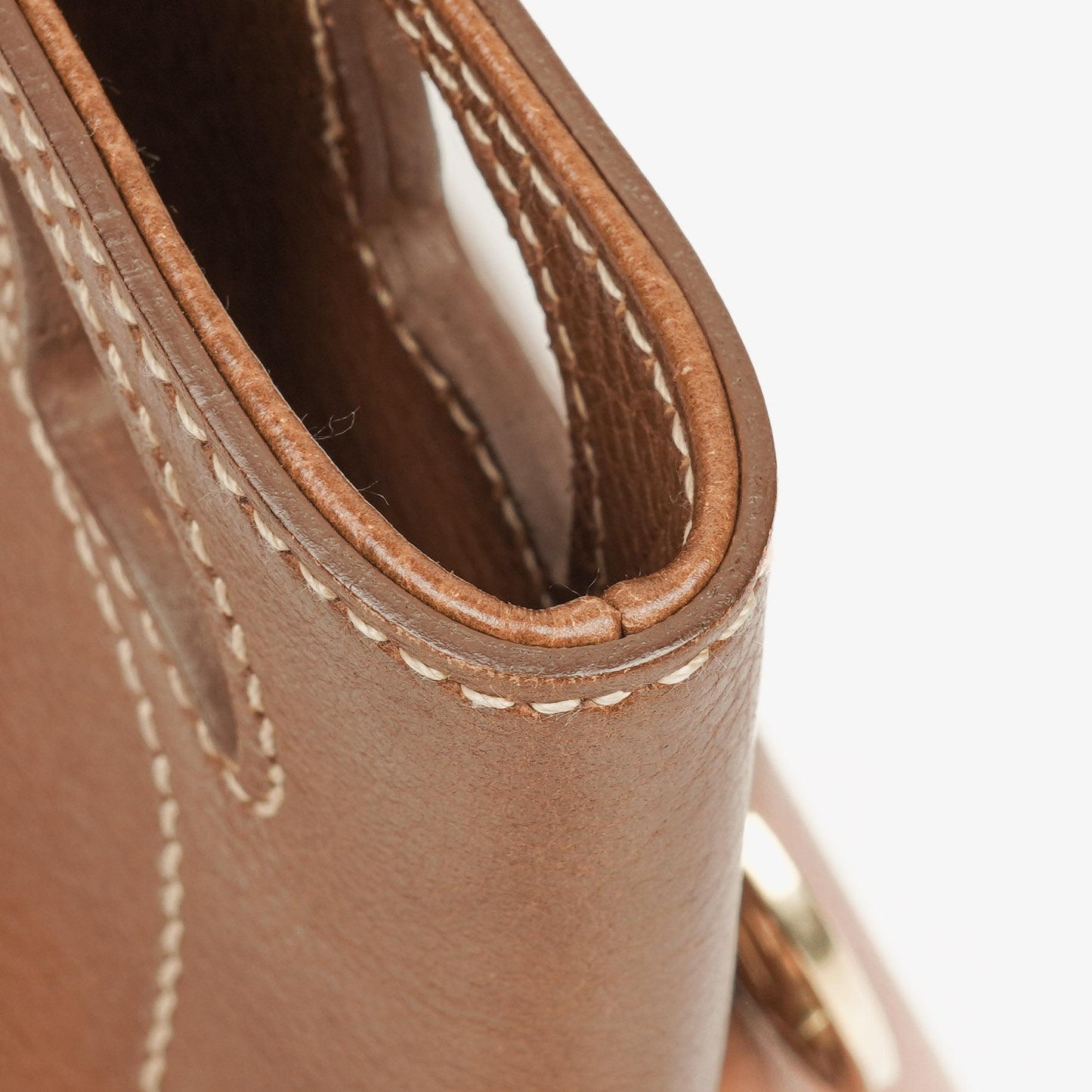 Cartier Marcello de Cartier Handtasche aus braunem Leder