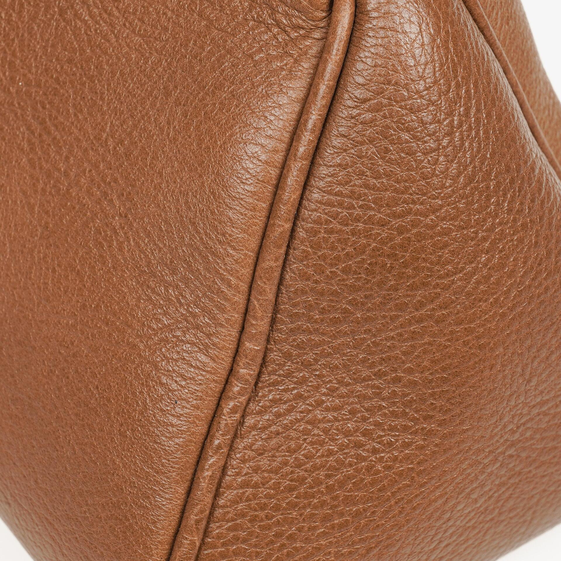 Cartier Marcello de Cartier Handtasche aus braunem Leder