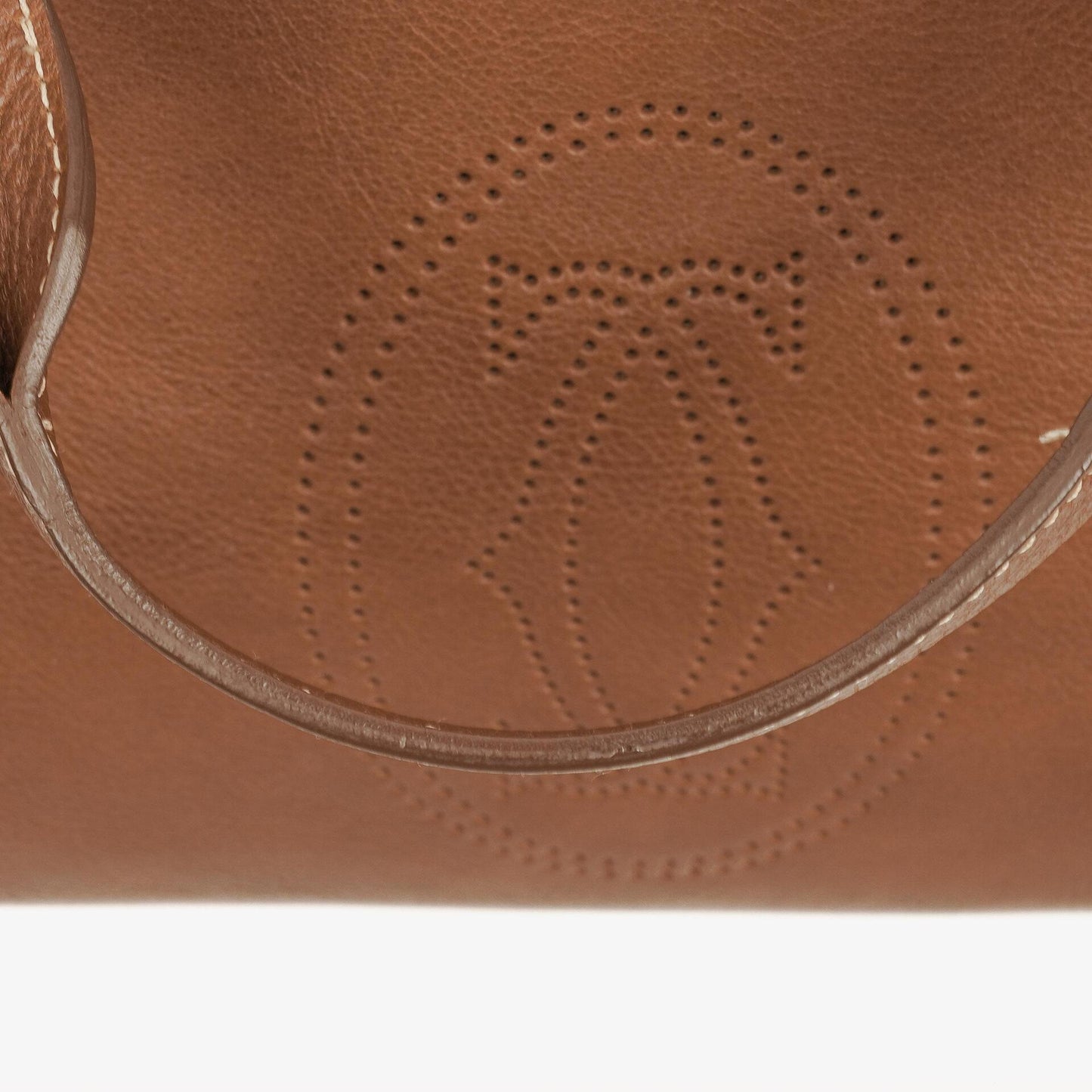 Cartier Marcello de Cartier Handtasche aus braunem Leder