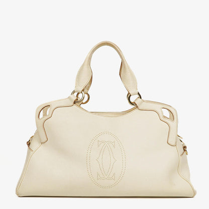 Cartier Marcello de Cartier Tasche mit Ledergriff