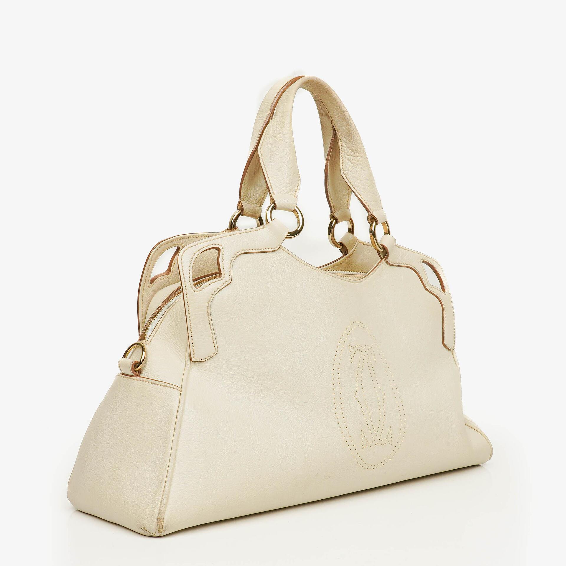 Cartier Marcello de Cartier Tasche mit Ledergriff