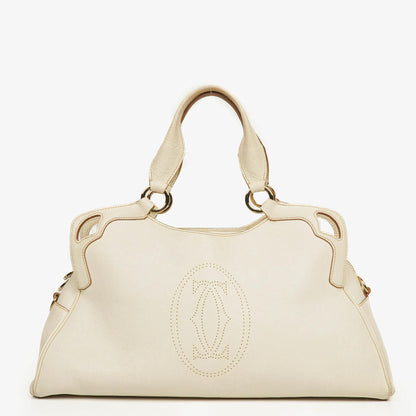 Cartier Marcello de Cartier Tasche mit Ledergriff