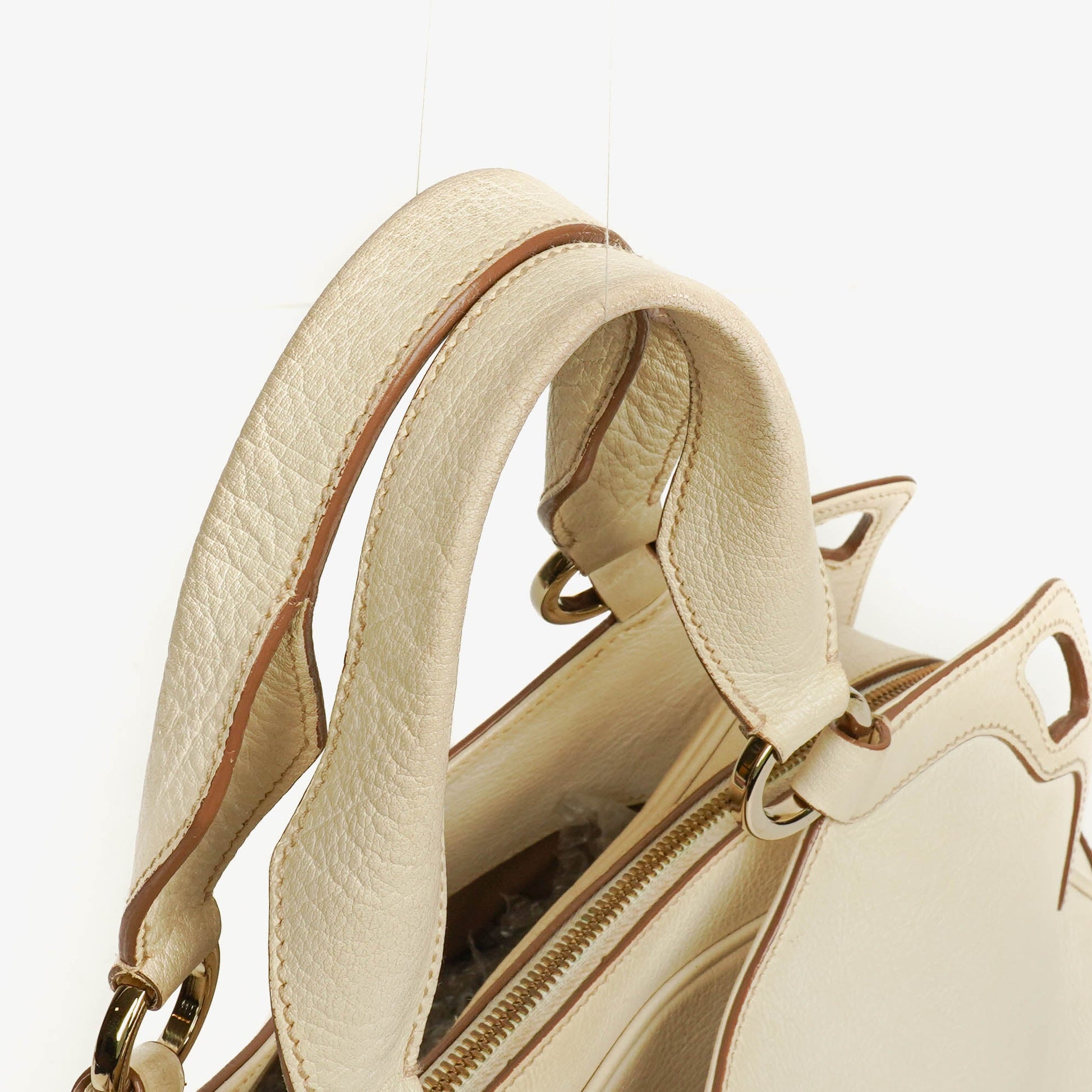 Cartier Marcello de Cartier Tasche mit Ledergriff