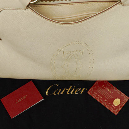 Cartier Marcello de Cartier Tasche mit Ledergriff