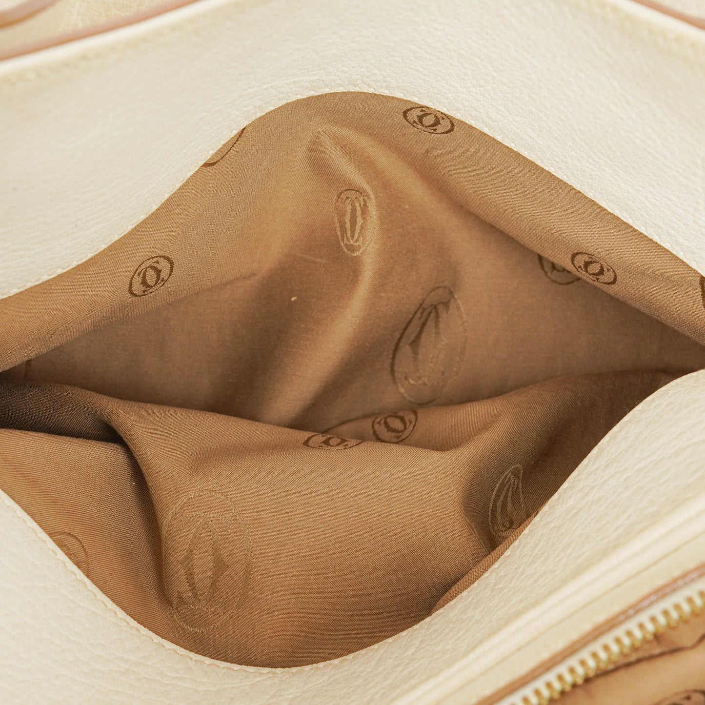 Cartier Marcello de Cartier Tasche mit Ledergriff