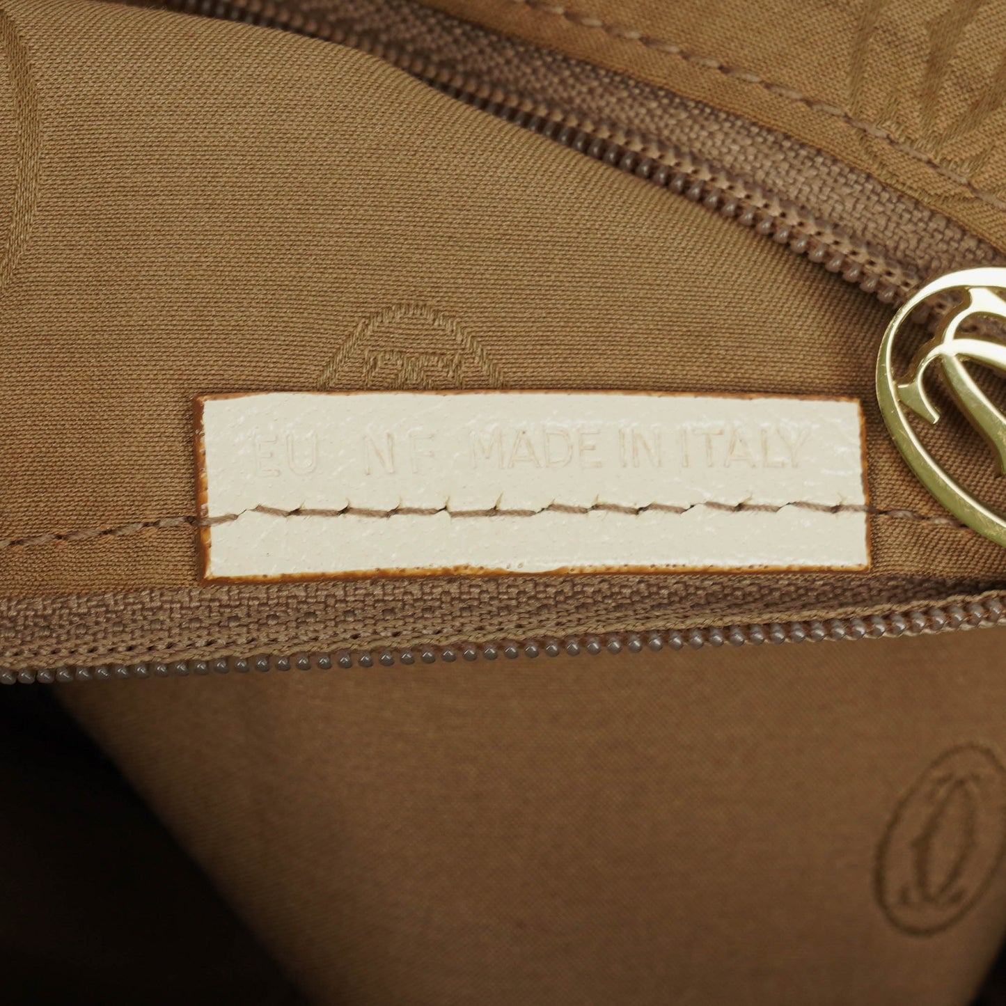 Cartier Marcello de Cartier Tasche mit Ledergriff