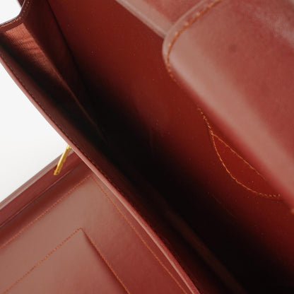 Cartier Must de Cartier Aktentasche in Burgunderrot