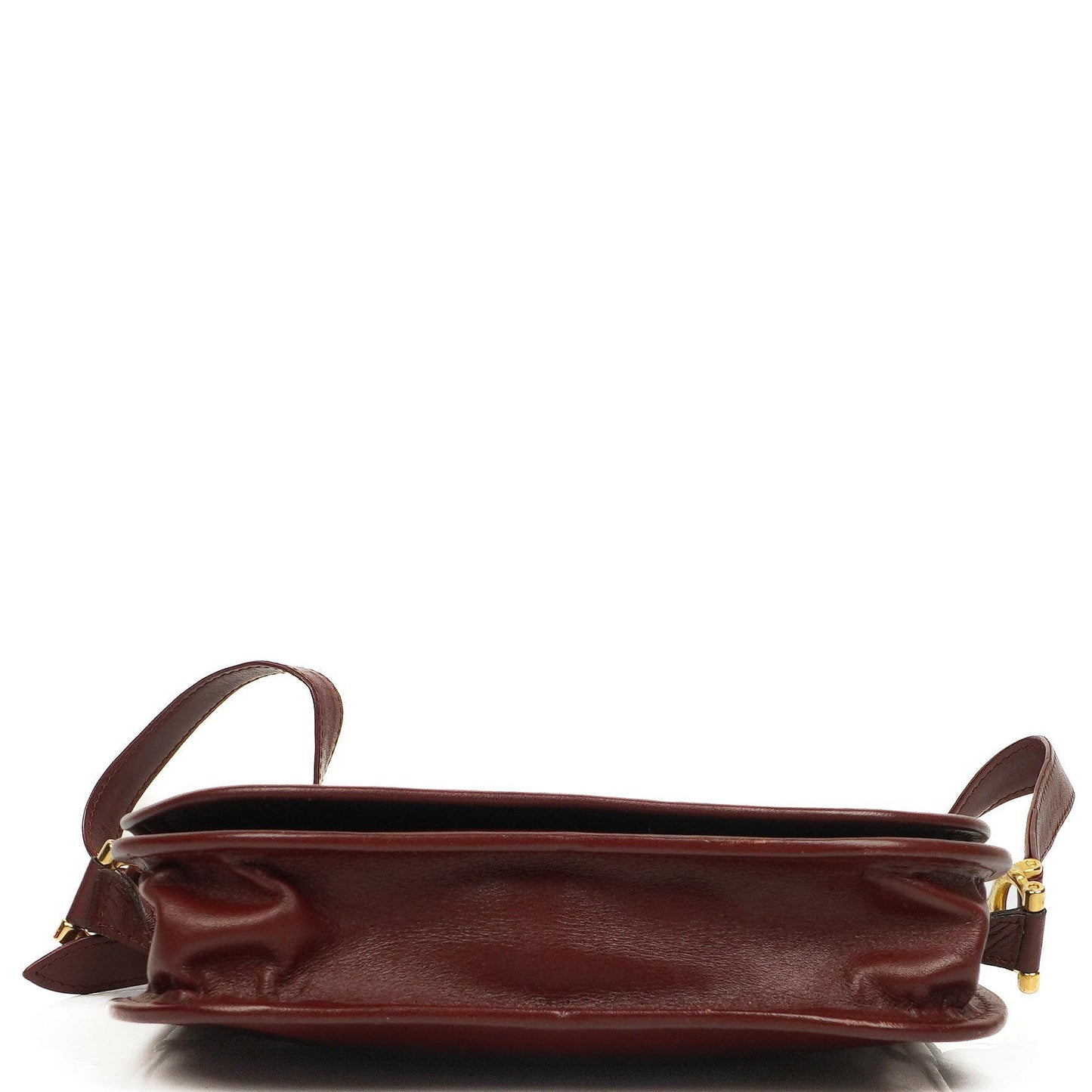 Cartier Rote Leder Umhängetasche