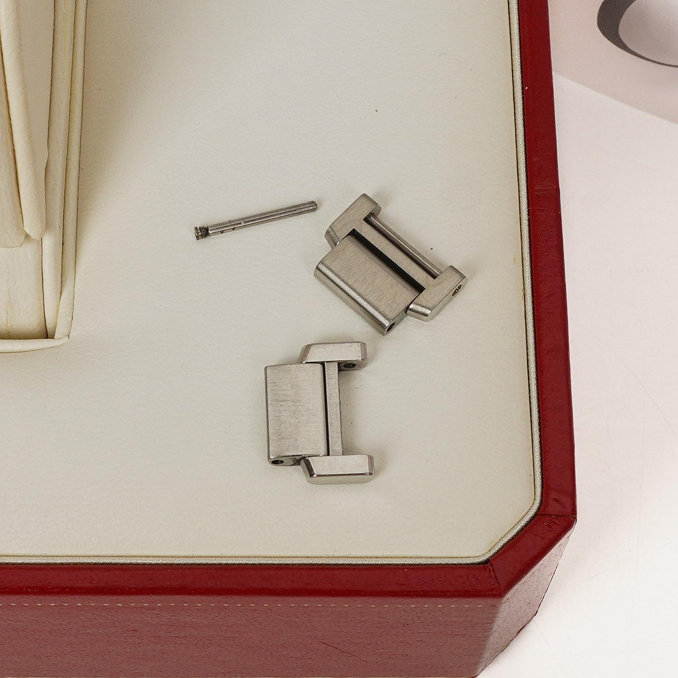 Cartier Tank Française 20 mm Quarzuhr aus Edelstahl