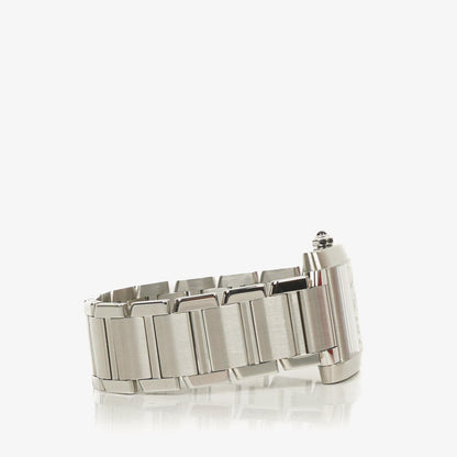Cartier Tank Française 28 mm Automatikuhr aus Edelstahl