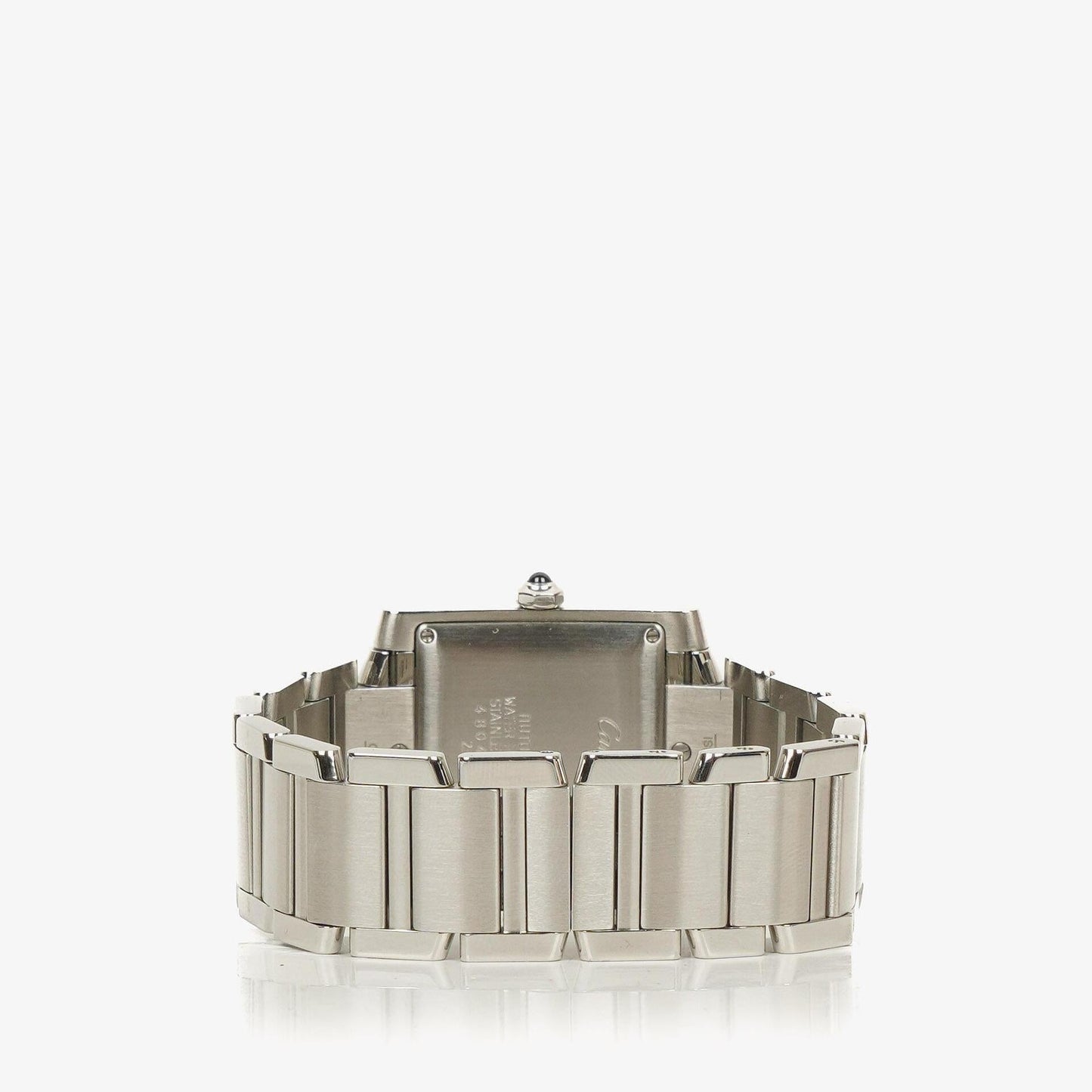 Cartier Tank Française 28 mm Automatikuhr aus Edelstahl