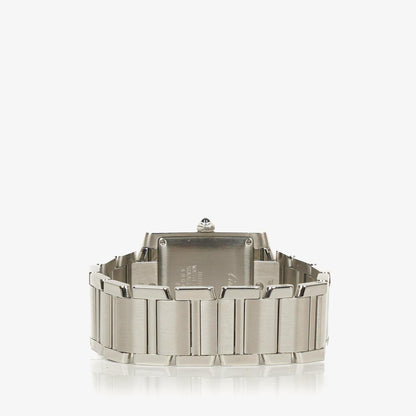 Cartier Tank Française 28 mm Automatikuhr aus Edelstahl