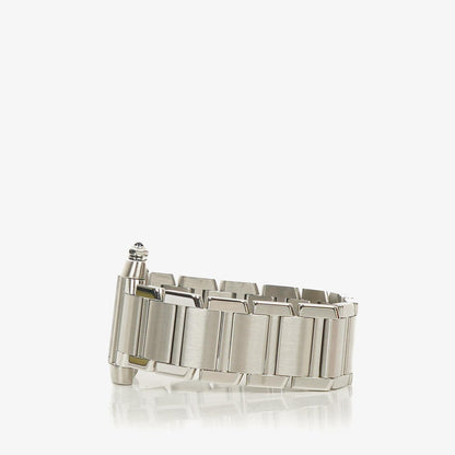 Cartier Tank Française 28 mm Automatikuhr aus Edelstahl