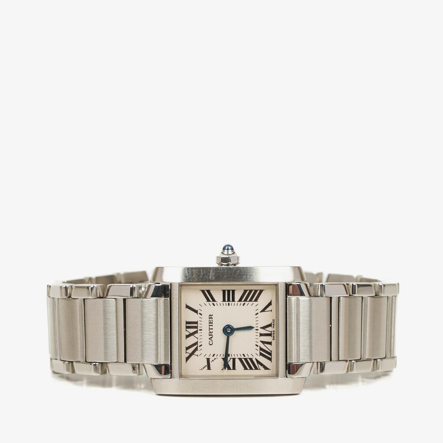 Cartier Tank Solo 20 mm Quarzuhr aus Edelstahl