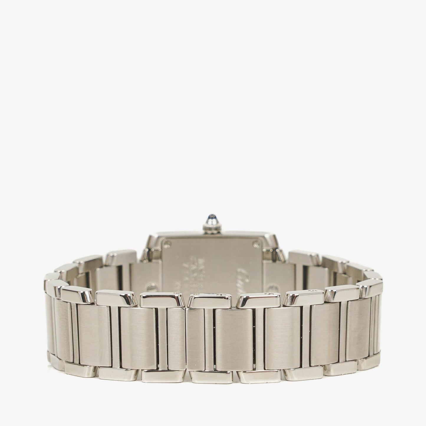 Cartier Tank Solo 20 mm Quarzuhr aus Edelstahl
