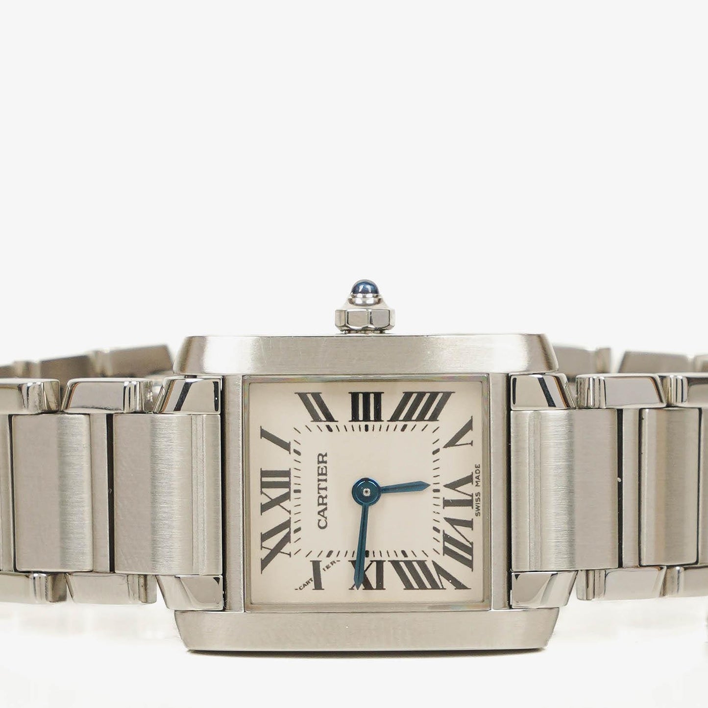 Cartier Tank Solo 20 mm Quarzuhr aus Edelstahl