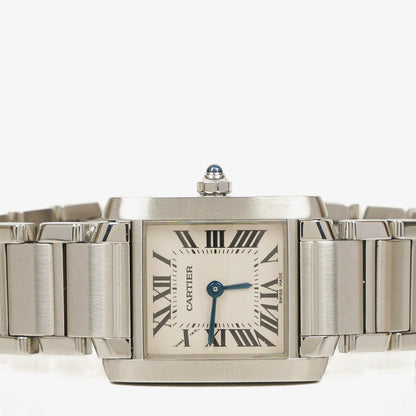 Cartier Tank Solo 20 mm Quarzuhr aus Edelstahl
