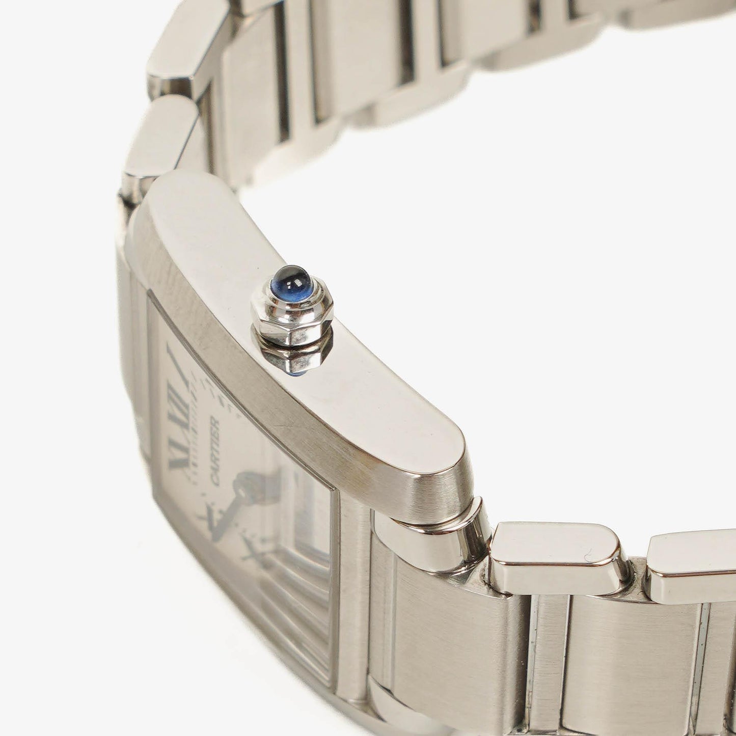 Cartier Tank Solo 20 mm Quarzuhr aus Edelstahl
