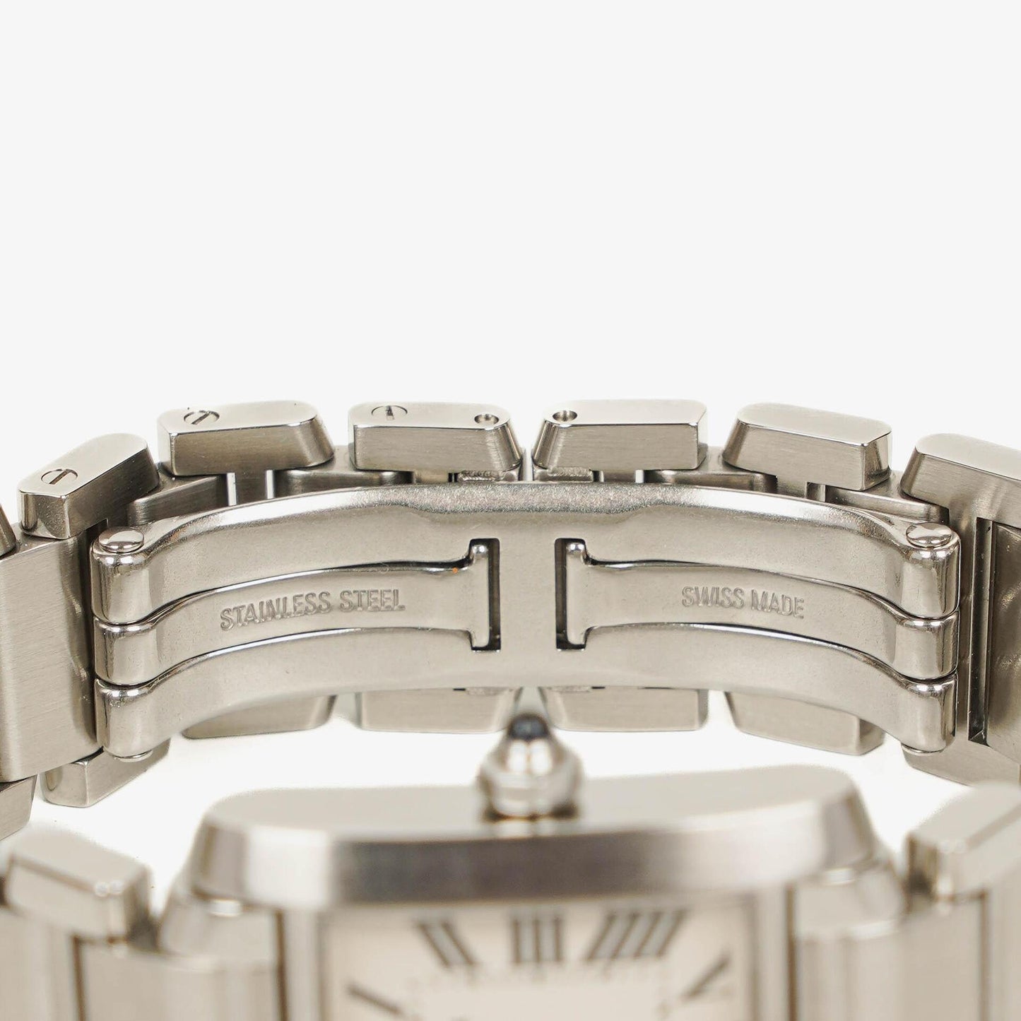 Cartier Tank Solo 20 mm Quarzuhr aus Edelstahl