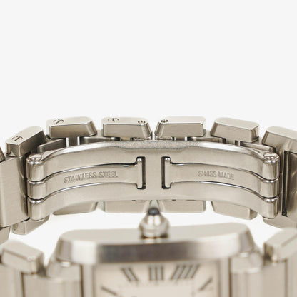 Cartier Tank Solo 20 mm Quarzuhr aus Edelstahl
