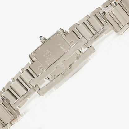 Cartier Tank Solo 20 mm Quarzuhr aus Edelstahl