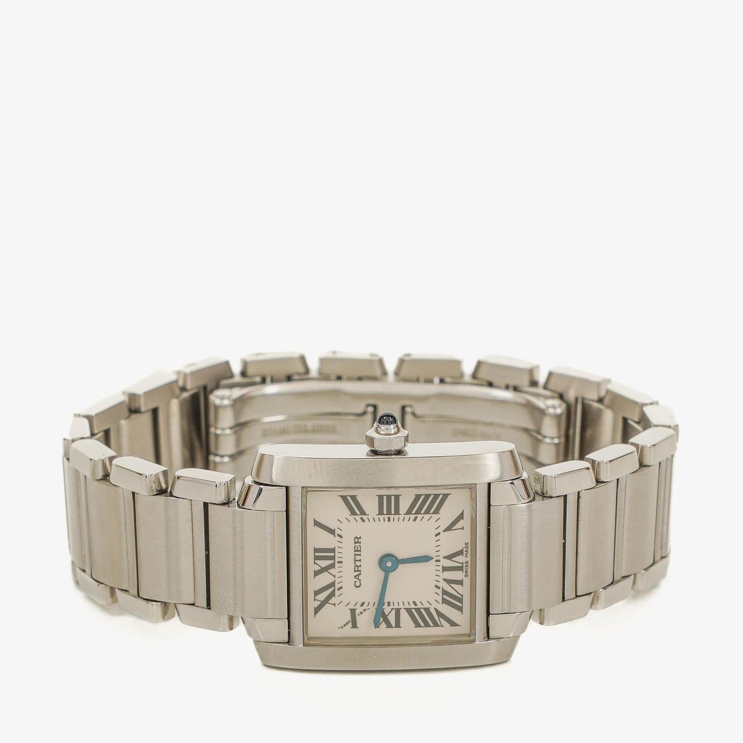 Cartier Tank Solo 20 mm Quarzuhr aus Edelstahl