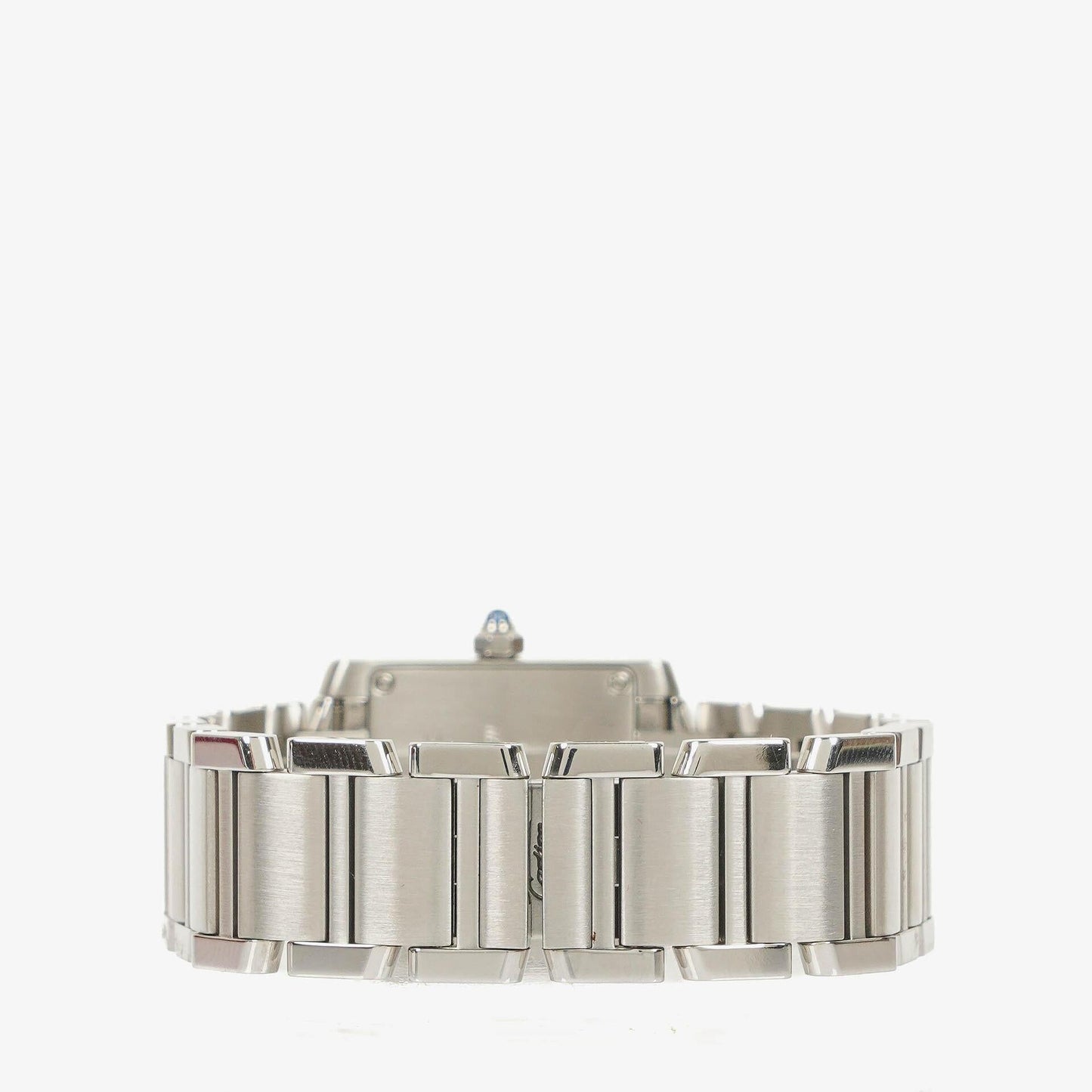 Cartier Tank Solo 20 mm Quarzuhr aus Edelstahl