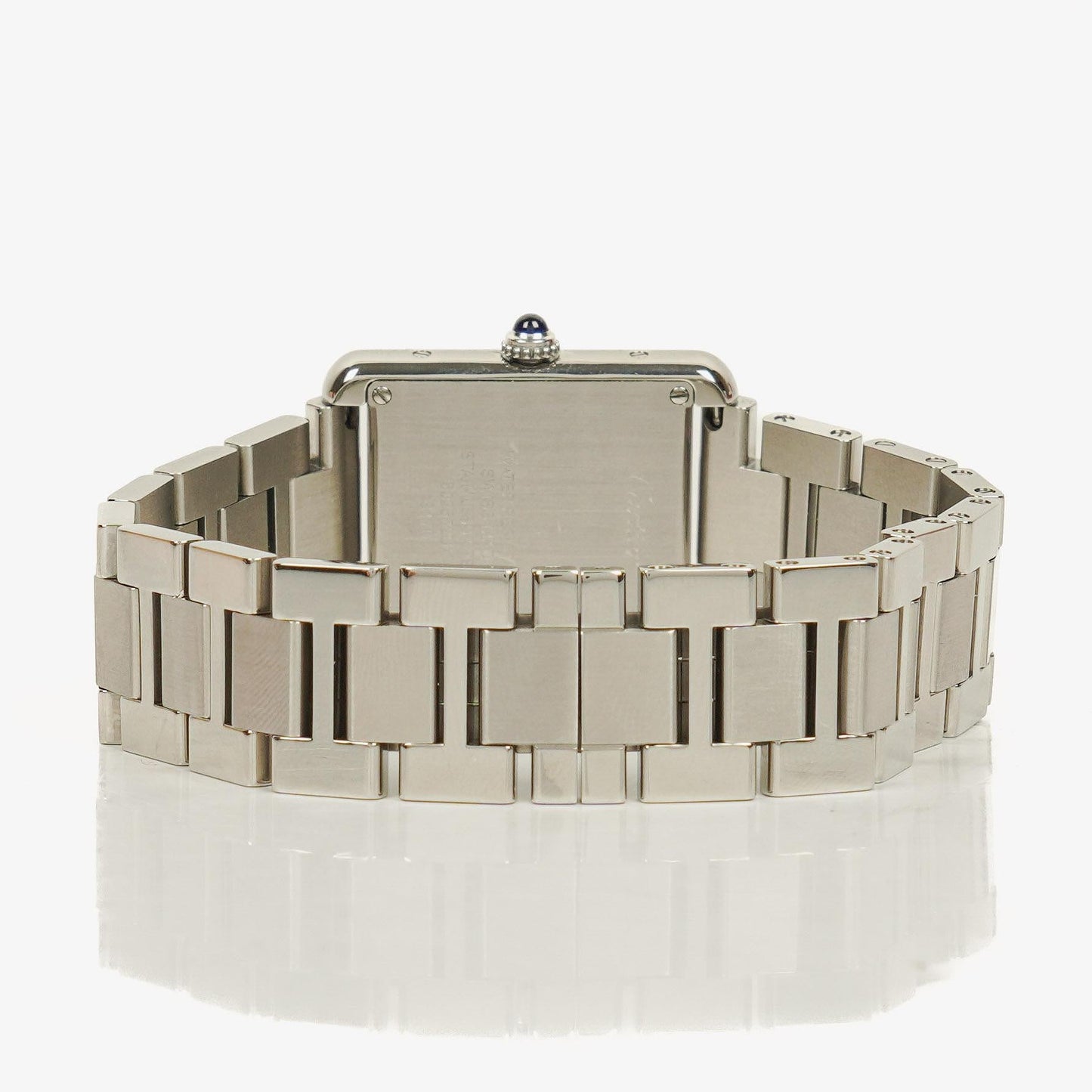 Cartier Tank Solo 24 mm Quarzuhr aus Edelstahl