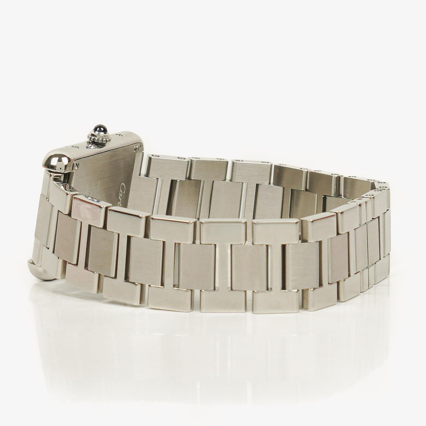 Cartier Tank Solo 24 mm Quarzuhr aus Edelstahl
