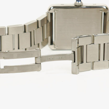 Cartier Tank Solo 24 mm Quarzuhr aus Edelstahl