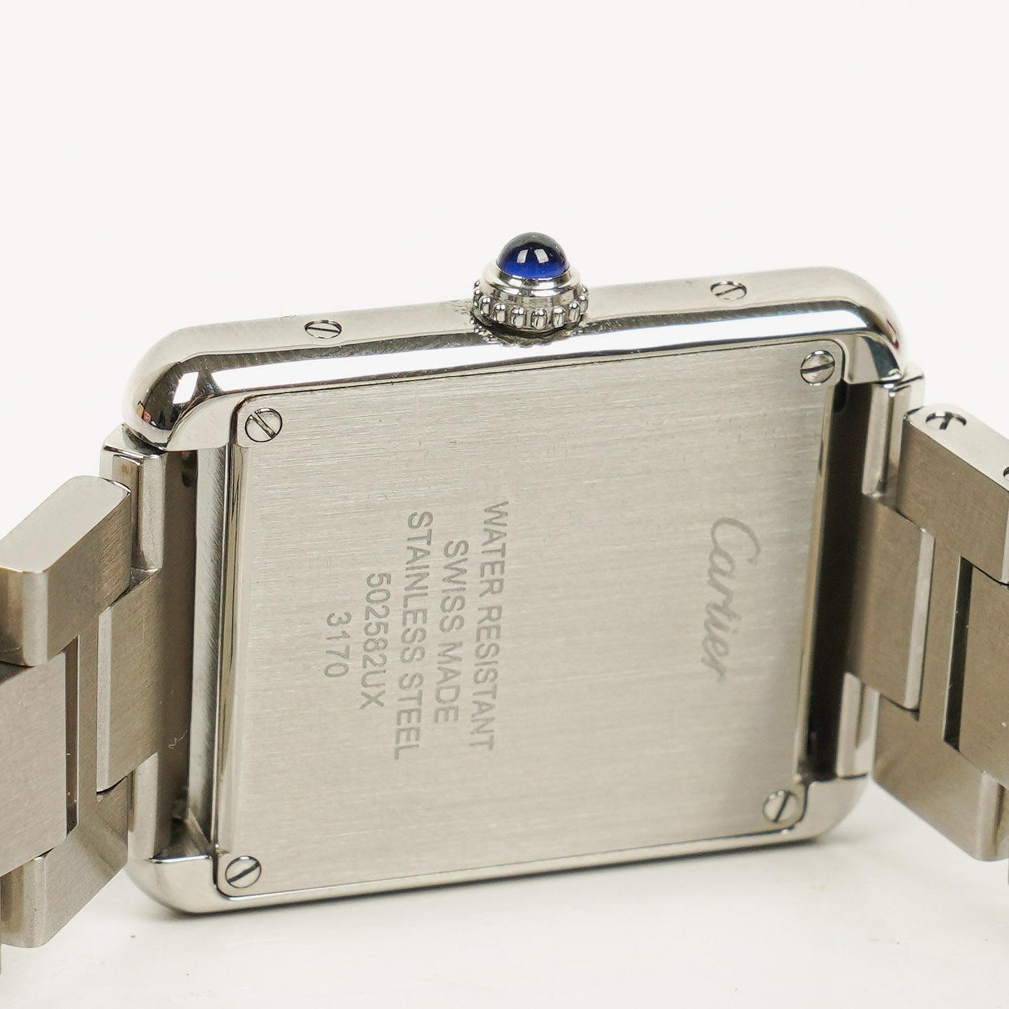 Cartier Tank Solo 24 mm Quarzuhr aus Edelstahl