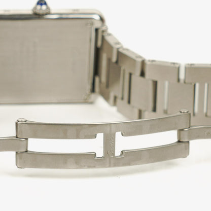 Cartier Tank Solo 24 mm Quarzuhr aus Edelstahl