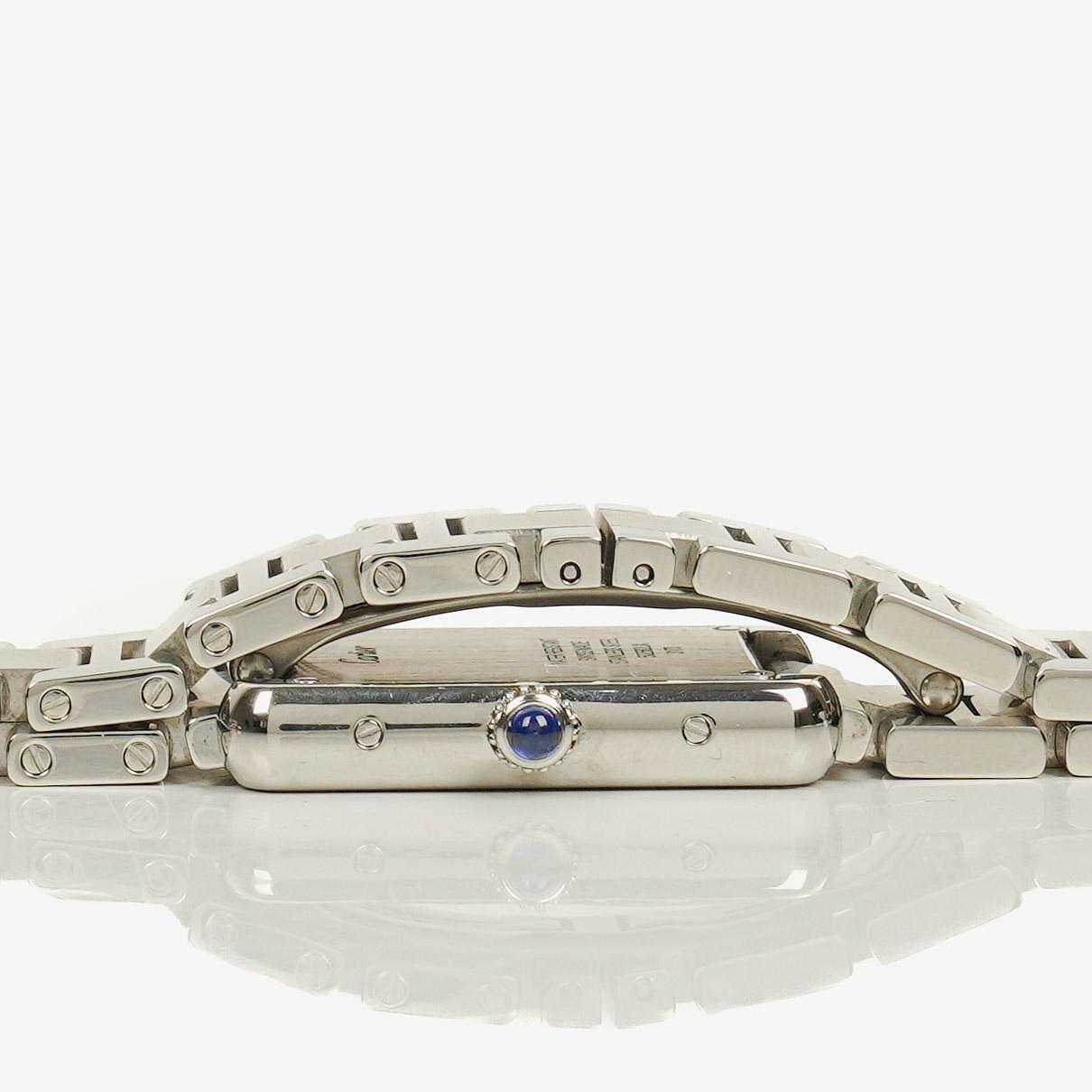 Cartier Tank Solo 24 mm Quarzuhr aus Edelstahl