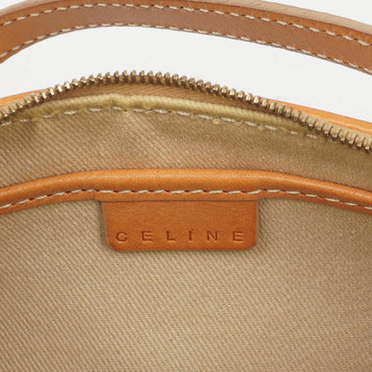 Celine C Macadam Graue Wildleder Schultertasche